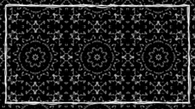 暗哥特动画纹理装饰与黑色边框框架视频下载