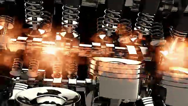 动画3D V8引擎与爆炸视频素材