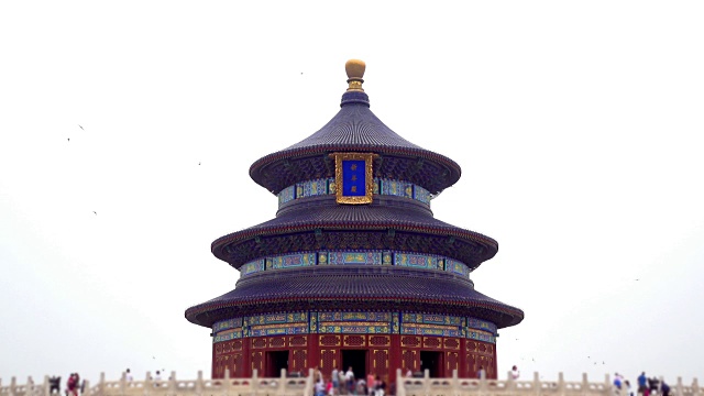 天坛，北京，中国。视频素材