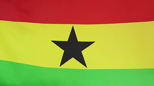 加纳纺织旗帜视频下载