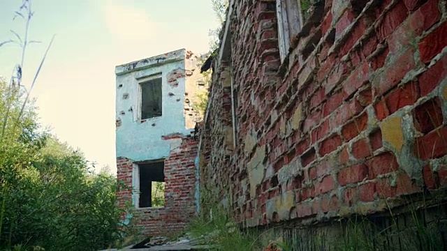 废弃的房子视频素材