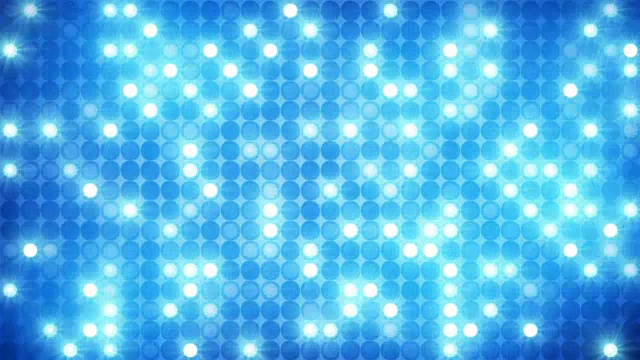 闪闪发光的蓝色马赛克迪斯科墙可循环背景视频素材