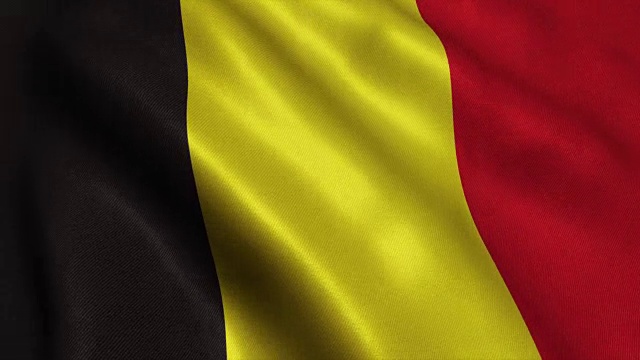 比利时国旗视频循环- 4K视频下载