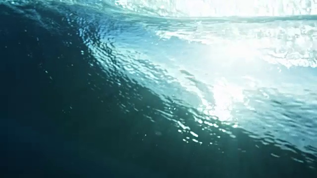 水下海浪视图视频素材
