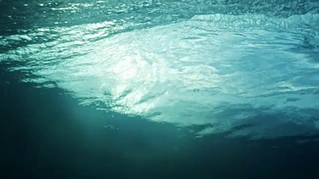 水下海浪视图视频素材