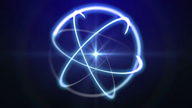 原子透镜射线光视频素材