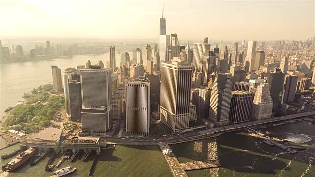 曼哈顿下城，也就是纽约市视频下载