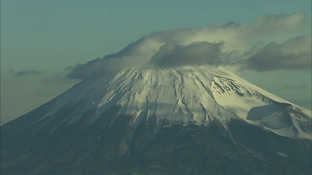 新年早晨，富士山，日本视频素材