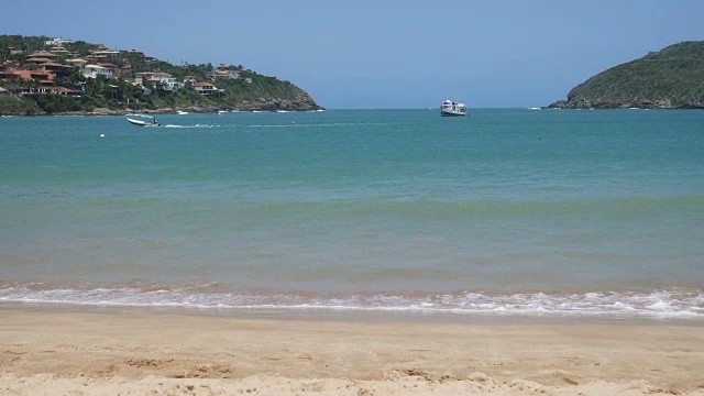 巴西布齐奥斯的费拉杜拉海滩视频下载