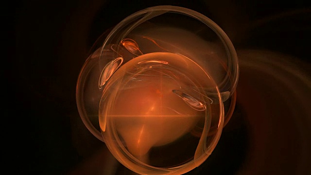 琥珀威士忌抽象循环运动背景视频素材