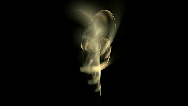 米色烟雾图案抽象运动背景视频素材