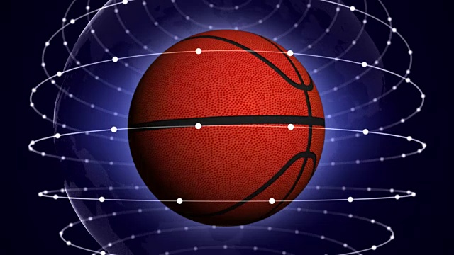 运动球渲染动画背景，循环视频下载