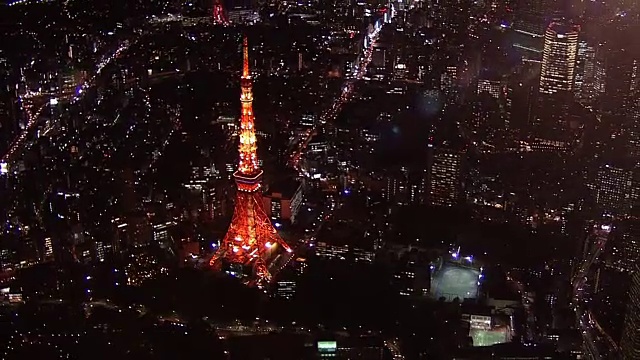 东京夜景，日本视频下载