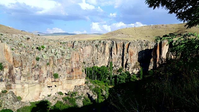 土耳其卡帕多西亚的伊赫拉拉山谷视频素材