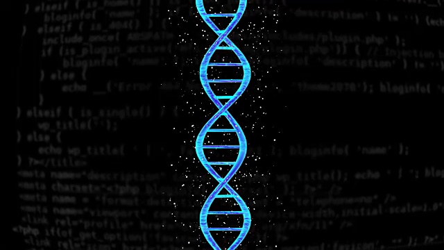 动画DNA链视频素材