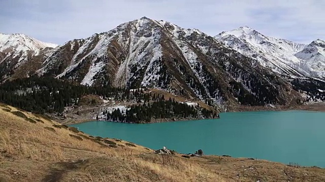 高山冬季景观视频下载