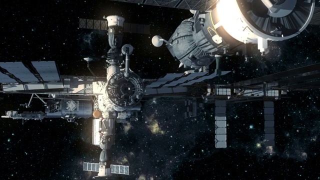 宇宙飞船与国际空间站对接视频下载
