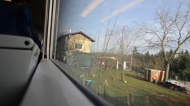 乘火车旅行的乐趣视频素材