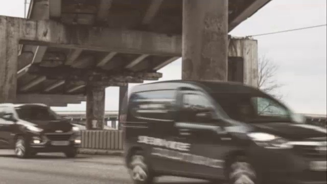 高速公路汽车交通运动超快视频素材