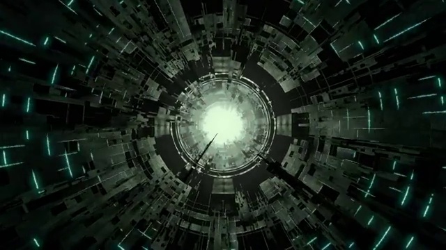 科幻未来隧道视频下载