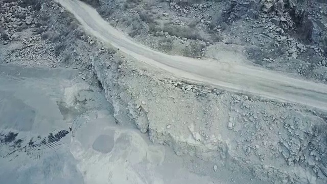 采石场输送带视频素材