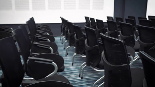 会议室免费提供椅子或椅子视频下载