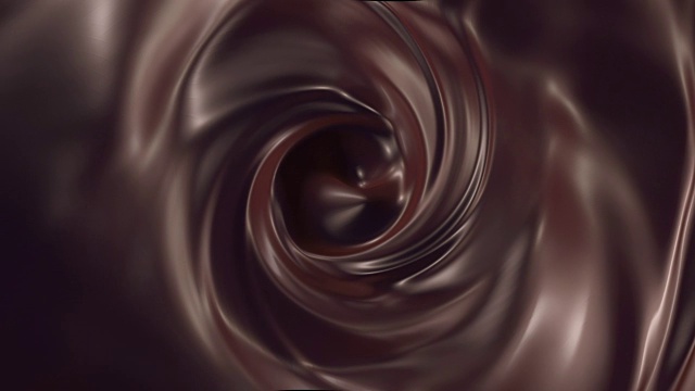 巧克力漩涡背景视频下载