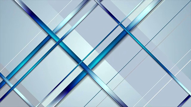 技术抽象浅蓝色条纹视频动画视频素材