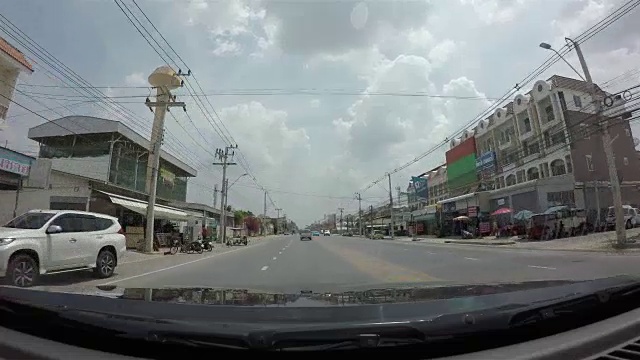 泰国曼谷的交通车辆视频素材