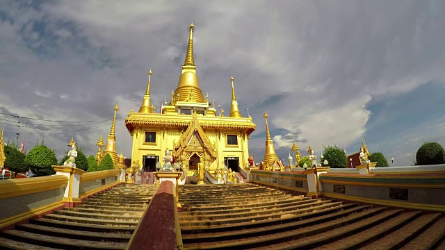 时间流逝:泰国基里翁寺视频素材