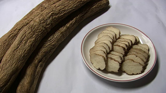 烟熏泡菜，Iburizuke，日本秋田视频素材