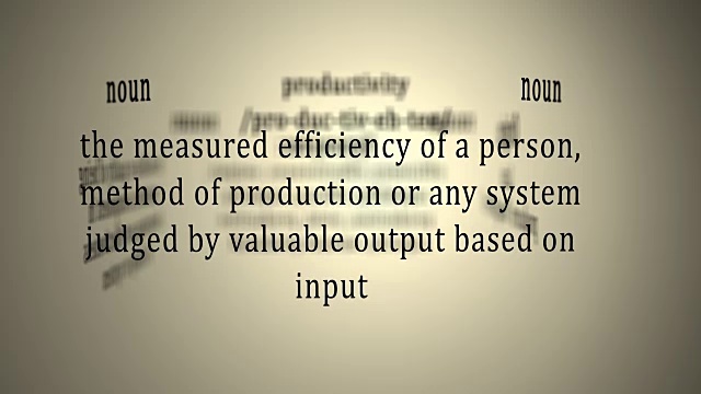 定义:生产力视频下载