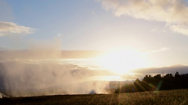 Strokkur Geysir，冰岛视频素材