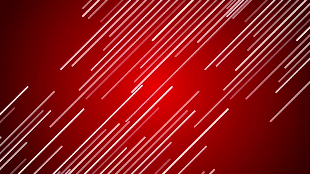 抽象的红色对角线视频动画视频素材