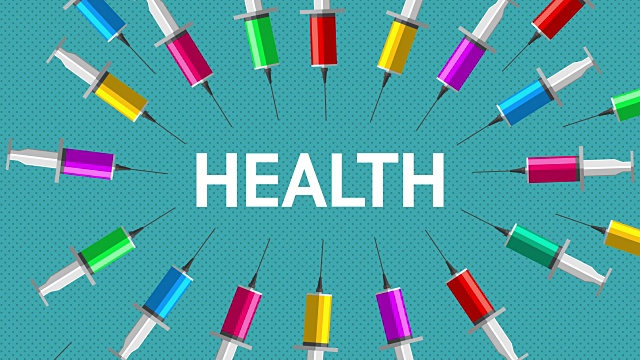 "健康"这个词还有很多里面有有色液体的注射器视频下载