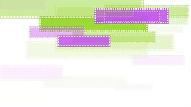 绿色和紫色最小几何视频动画视频素材