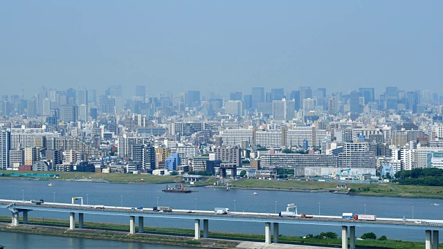 东京城市景观视频素材
