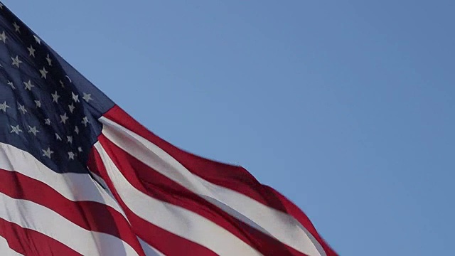 美国美国国旗视频素材