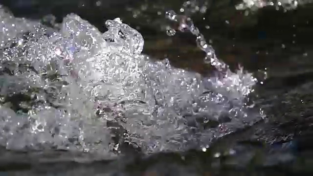 水结晶视频素材