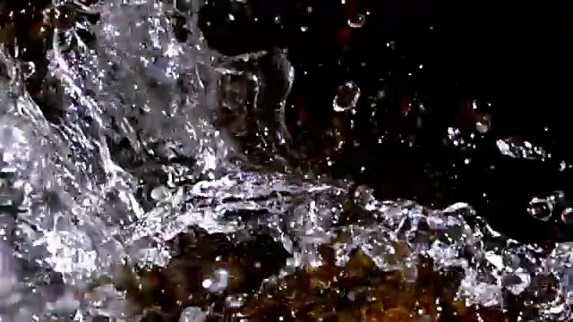 水溅滴视频素材