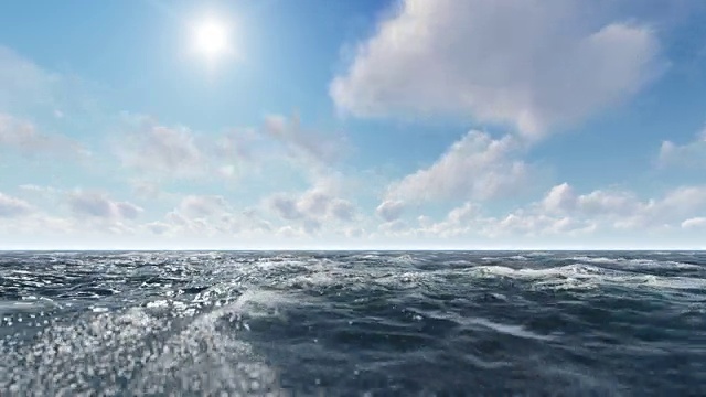 海洋和时光流逝云视频下载