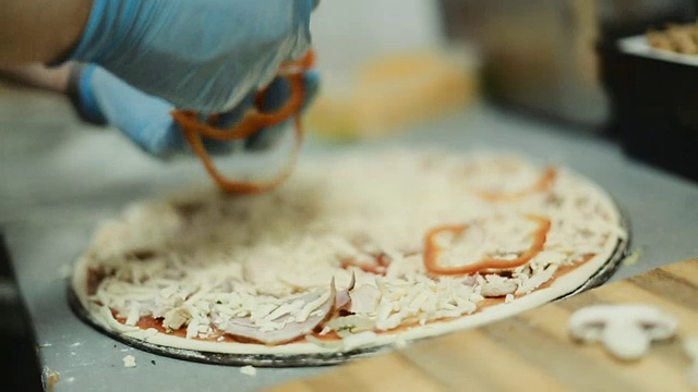 意大利披萨视频素材