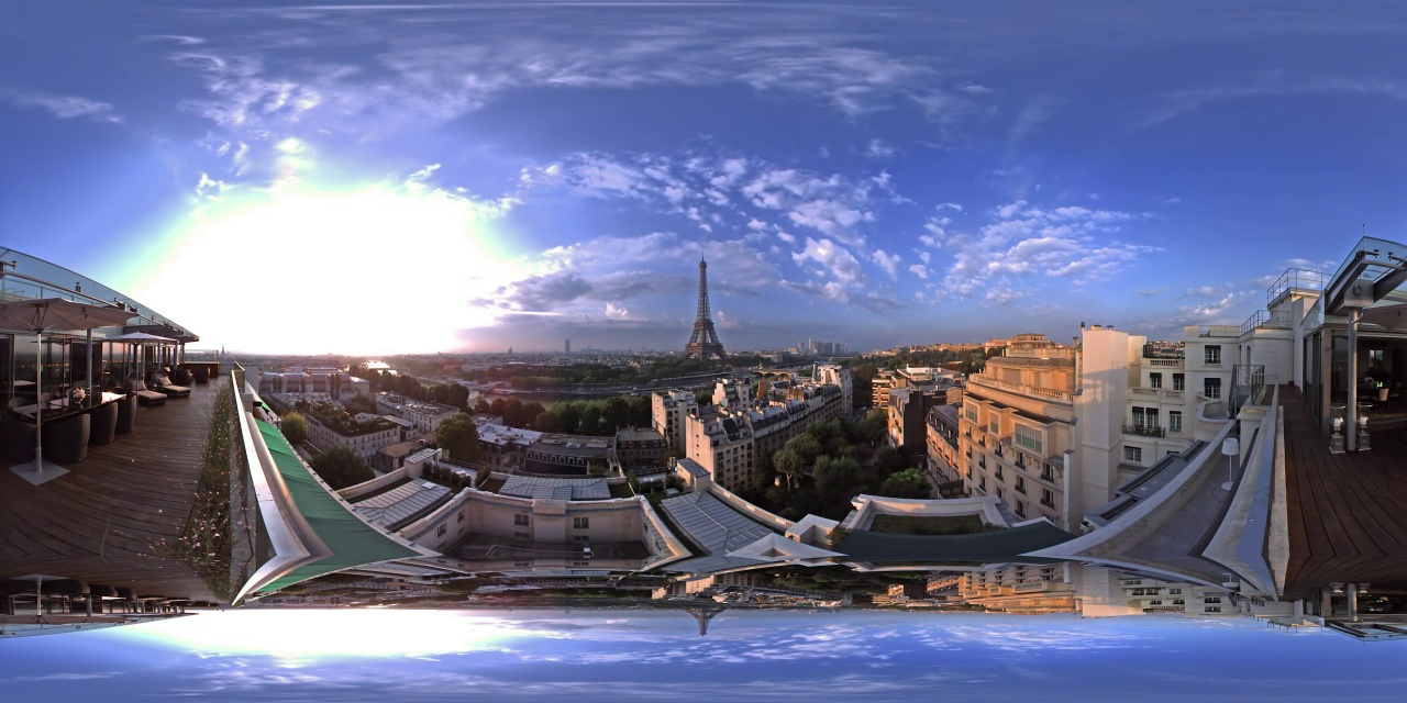 360时光流逝:巴黎城市景观视频下载