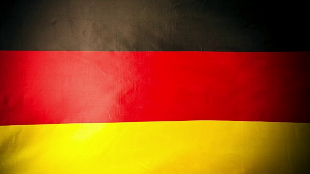德国国旗-全屏-黑暗背景视频素材