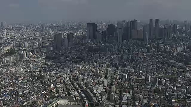 新宿城市副中心视频素材