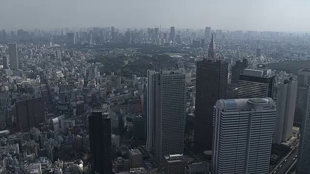 新宿城市副中心视频素材