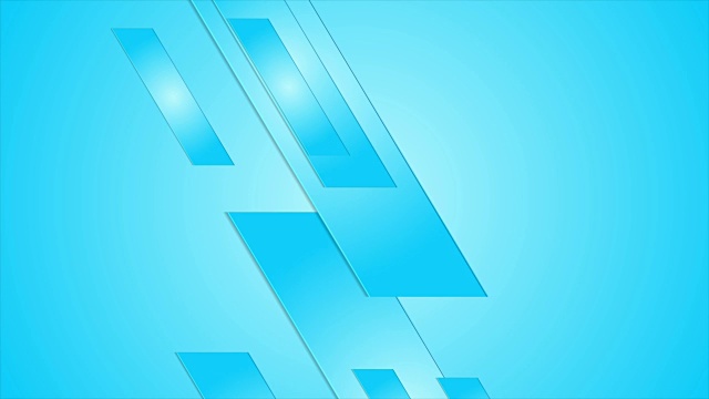 蓝色几何抽象高科技运动设计视频素材