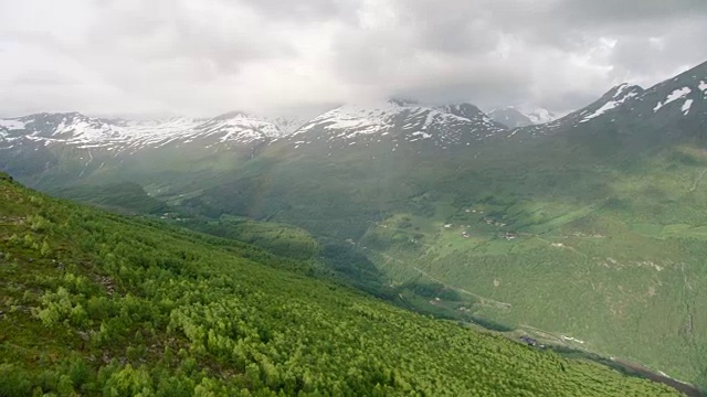 挪威的山脊视频素材