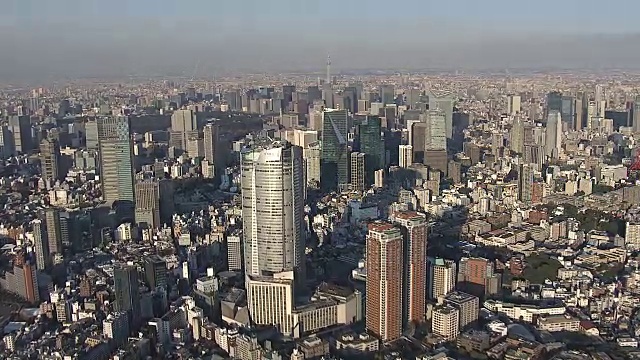 东京塔,六本木,六本木之丘,城镇景观视频素材