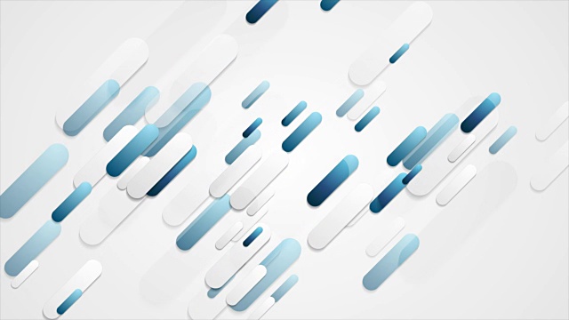 蓝色和灰色技术对角线企业视频动画视频素材
